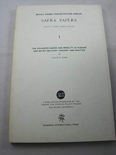 Safra Papers No. 1 (9780317272833) by Jones, Dave