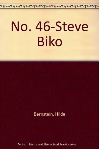 Beispielbild fr No. 46-Steve Biko zum Verkauf von Kennys Bookstore