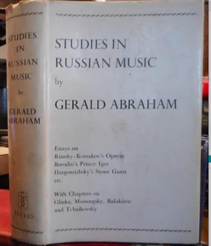 Studies in Russian Music (9780317907612) by Abraham, Gerald