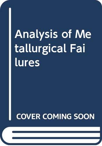 9780318172224: Analysis of Metallurgical Failures