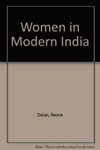 Imagen de archivo de Women in Modern India a la venta por Basement Seller 101