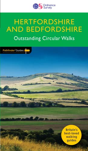 Beispielbild fr Hertfordshire & Bedfordshire Pathfinder Walking Guide | Ordnance Survey | Pathfinder 54 | 28 Outstanding Circular Walks | Wales | Nature | Walks | Adventure (Pathfinder Guides) zum Verkauf von WorldofBooks