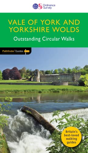 Stock image for Vale of York and Yorkshire Wolds Pathfinder Walking Guide | Ordnance Survey | Pathfinder 49 | 28 Outstanding Circular Walks | England | Nature | Walks | Adventure (Pathfinder Guide) for sale by WorldofBooks