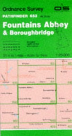 9780319206539: Fountains Abbey and Boroughbridge (Pathfinder Maps)