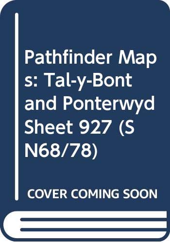 Beispielbild fr Pathfinder Maps: Tal-y-Bont and Ponterwyd Sheet 927 (SN68/78) zum Verkauf von Karl Eynon Books Ltd