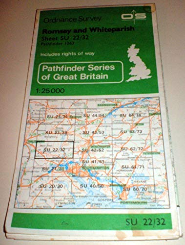 Imagen de archivo de Romsey and Whiteparish (Sheet 1263 (SU22/32)) (Pathfinder maps) a la venta por WorldofBooks