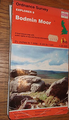 Stock image for Explorer Map: Bodmin Moor Sheet No. 9 (OS Explorer Map) for sale by WorldofBooks