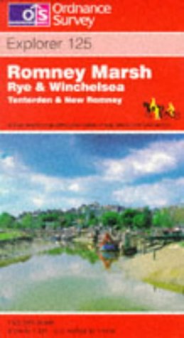 Beispielbild fr Romney Marsh, Rye and Winchelsea: Sheet 125 (Explorer Maps) zum Verkauf von WorldofBooks