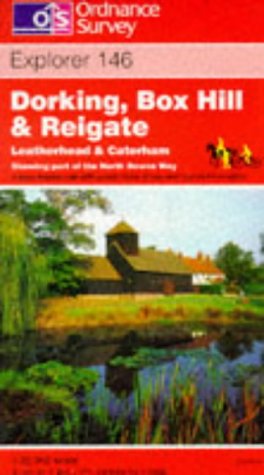 Beispielbild fr Dorking, Box Hill and Reigate, Leatherhead and Caterham: Sheet 146 (Explorer Maps) zum Verkauf von WorldofBooks