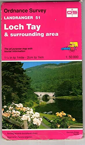 9780319220511: Loch Tay and Surrounding Area (Landranger Maps)