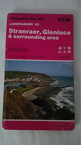 Beispielbild fr Stranraer, Glenluce and Surrounding Area (Sheet 82) (OS Landranger Map) zum Verkauf von WorldofBooks