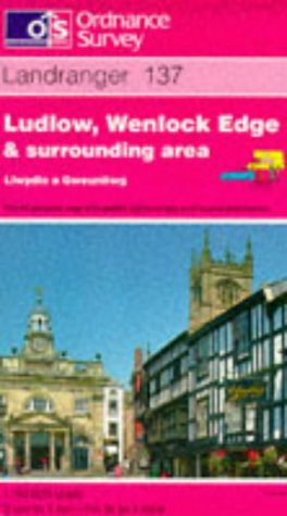 Beispielbild fr Ludlow, Wenlock Edge and Surrounding Area: Sheet 137 (Landranger Maps) zum Verkauf von WorldofBooks