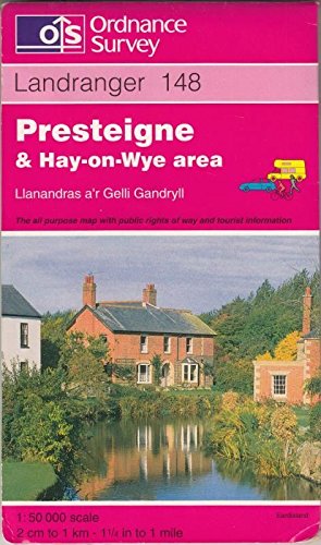 9780319221488: Presteigne and Hay-on-Wye Area: Sheet 148