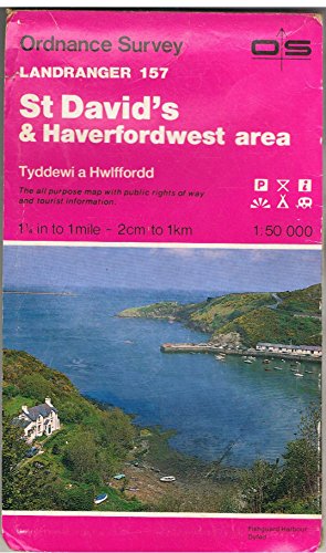 Imagen de archivo de St.David's and Haverfordwest Area (Landranger Maps) a la venta por WorldofBooks