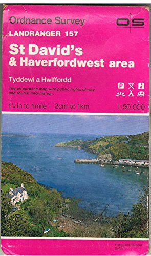 Stock image for St.David's and Haverfordwest Area (Landranger Maps) for sale by WorldofBooks