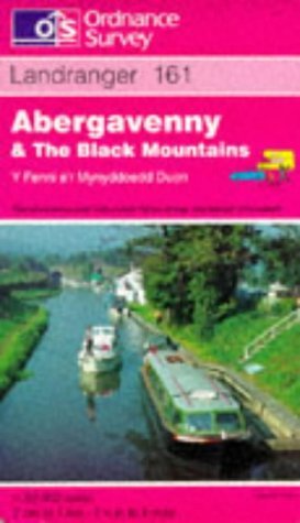 Landranger Map 0161: Abergavenny and the Black Mountains