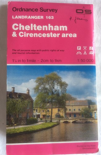 Stock image for Lr 163 Cheltenham & Cirencester (OS Landranger Map) for sale by Better World Books