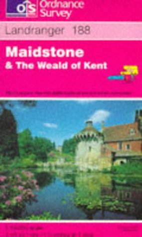 Stock image for Landranger No. 188 Maidstone & the Weald of Kent for sale by Book_Attic
