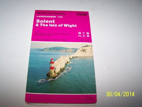 Beispielbild fr Solent and the Isle of Wight (Sheet 196) (OS Landranger Map) zum Verkauf von WorldofBooks