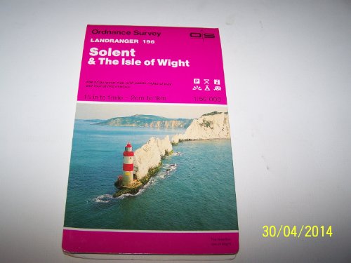 Stock image for Solent and the Isle of Wight (Sheet 196) (OS Landranger Map) for sale by WorldofBooks