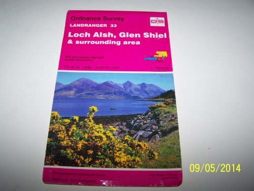 Loch Alsh, Glen Shiel and Loch Hourn (Landranger Maps) (9780319222294) by [???]