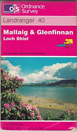 Beispielbild fr Mallaig and Glenfinnan, Loch Shiel: Sheet 40 (Landranger Maps) zum Verkauf von WorldofBooks
