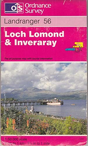 Stock image for Landranger Map 0056 : Loch Lomond and Inveraray for sale by Better World Books: West