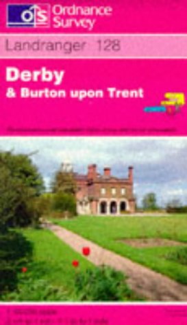 Beispielbild fr Derby and Burton-upon-Trent: Sheet 128 (Landranger Maps) zum Verkauf von WorldofBooks