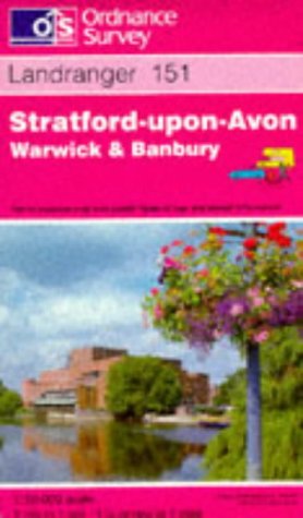 Beispielbild fr Stratford-upon-Avon, Warwick and Banbury: Sheet 151 (Landranger Maps) zum Verkauf von WorldofBooks