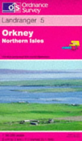 Imagen de archivo de Orkney - Northern Isles: Sheet 5 (Landranger Maps) a la venta por WorldofBooks