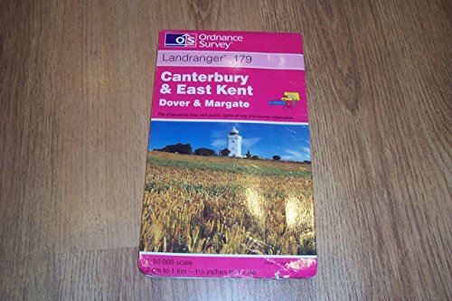 Beispielbild fr Canterbury and East Kent, Dover and Margate: Sheet 179 (Landranger Maps) zum Verkauf von WorldofBooks