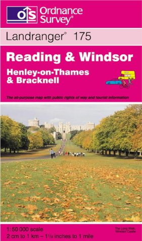 Beispielbild fr Reading and Windsor, Henley-on-Thames and Bracknell: Sheet 175 (Landranger Maps) zum Verkauf von WorldofBooks