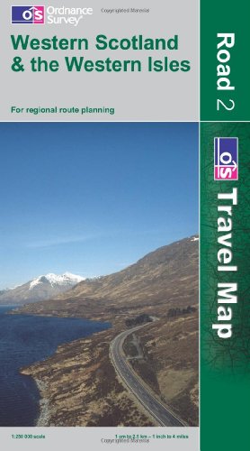 Stock image for Western Scotland and the Western Isles (OS Travel Map - Road): Sheet 2 (OS Travel Map - Road Map) for sale by WorldofBooks