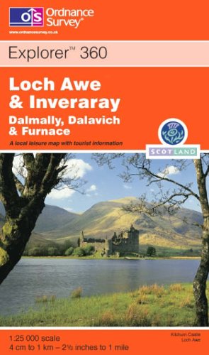 9780319233016: Loch Awe and Inveraray: Dalmally, Dalavich and Furnace: Sheet 360 (Explorer S.)