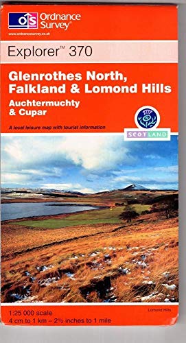 9780319233078: Glenrothes North, Falkland and Lomond Hills: Auchterarder: Sheet 370 (Explorer S.)