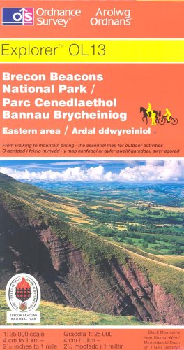 Imagen de archivo de Brecon Beacons National Park: Western and Central Areas: Sheet 12 (Explorer Maps) a la venta por WorldofBooks