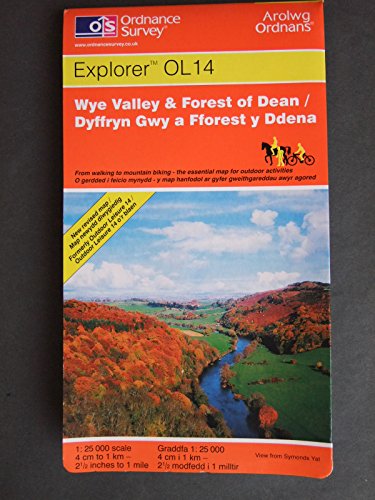 9780319234501: Wye Valley and Forest of Dean: Sheet 14 (Explorer Maps)