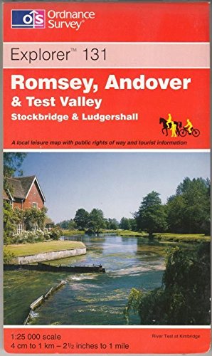 Imagen de archivo de Romsey, Andover and Test Valley (Explorer Maps) a la venta por Trumpington Fine Books Limited