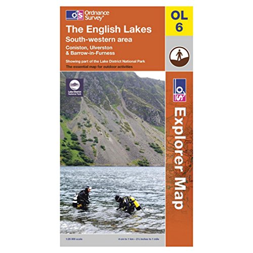 Stock image for The English Lakes: South Western Area (Explorer Maps) for sale by medimops