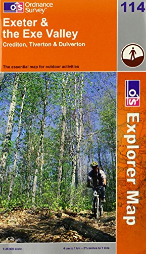 9780319237137: Exeter and the Exe Valley: Sheet 114 (OS Explorer Map)