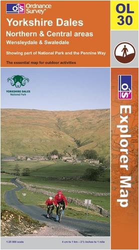 9780319240557: Yorkshire Dales: Northern and Central Areas: Sheet OL30 (OS Explorer Map)
