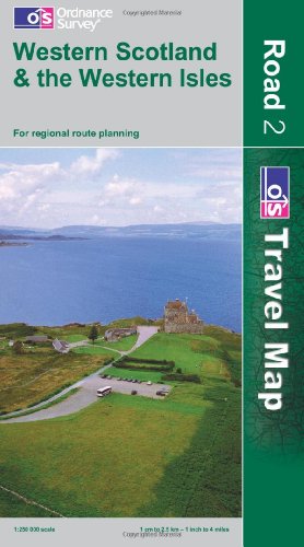 9780319240601: Western Scotland and the Western Isles: Sheet 2 (OS Travel Map - Road Map)