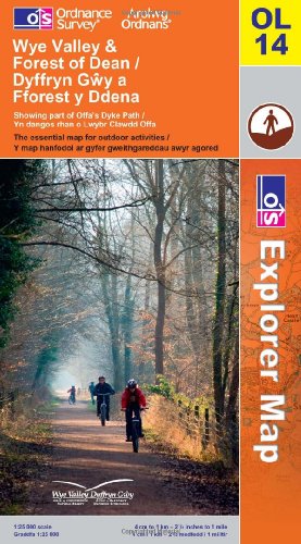 9780319240953: Wye Valley and Forest of Dean: Sheet 14 (OS Explorer Map)