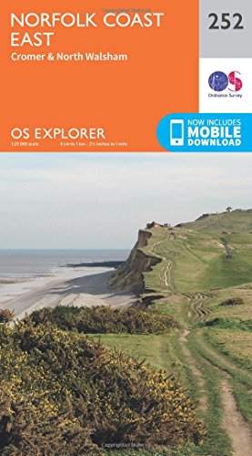 Stock image for OS Explorer Map 252 Norfolk Coast East for sale by Chiron Media