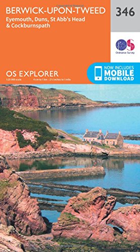 9780319245989: Berwick-Upon-Tweed: 346 (OS Explorer Map)