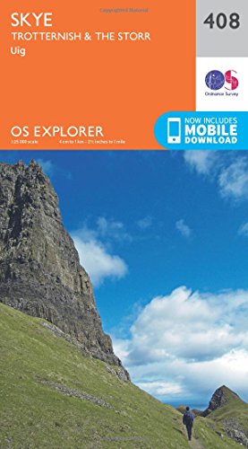 9780319246436: Skye - Trotternish and the Storr: 408 (OS Explorer Map)