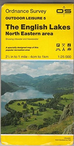 Beispielbild fr The English Lakes - North Eastern Area - Ordnance Survey Outdoor Leisure Maps 5: Sheet 5 zum Verkauf von WorldofBooks