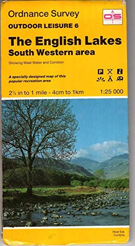Stock image for English Lakes - South Western Area (Sheet 6) (Outdoor Leisure Maps) for sale by WorldofBooks