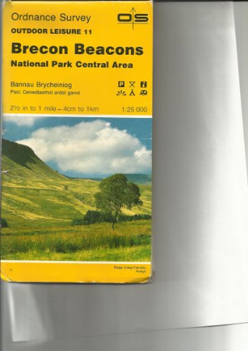 Imagen de archivo de Outdoor Leisure Maps: Brecon Beacons - National Park Central Area Sheet 11 a la venta por Greener Books