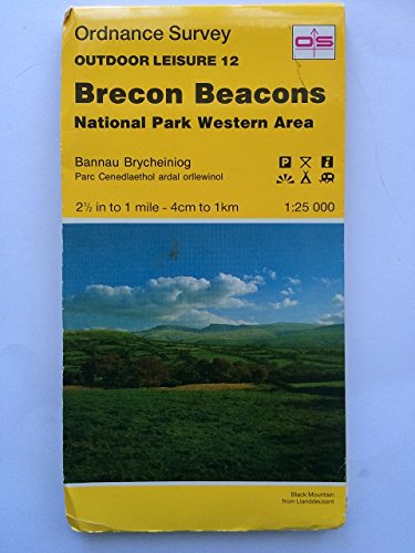 Imagen de archivo de Brecon Beacons - National Park Western Area (Sheet 12) (Outdoor Leisure Maps) a la venta por WorldofBooks